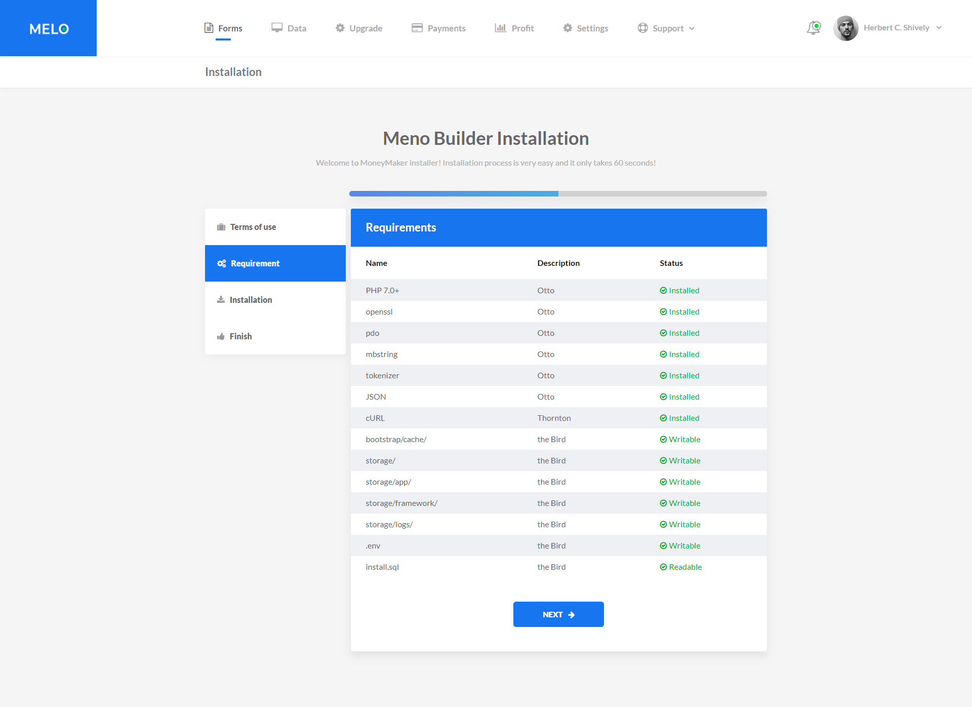 Melo Builder Form Builder Interface HTML Template By Melothemes 