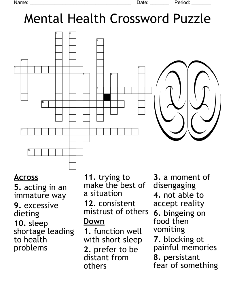 Double Trouble Crossword Puzzles Printable