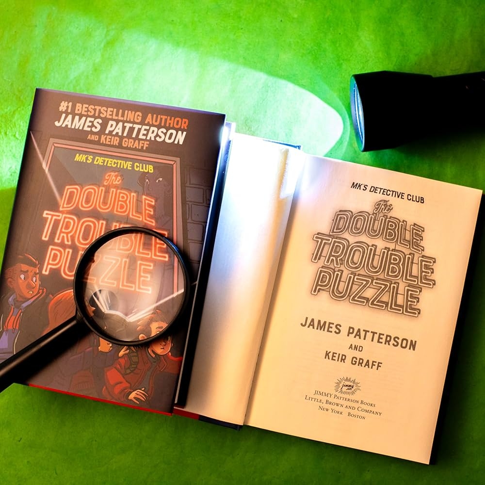MK s Detective Club The Double Trouble Puzzle Patterson James 