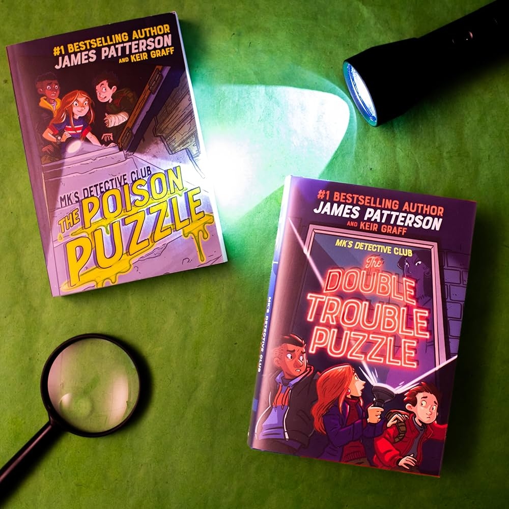 MK s Detective Club The Double Trouble Puzzle Patterson James 