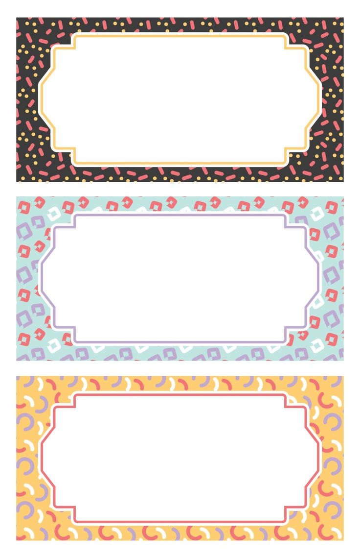 Free Name Tags Printable Designs