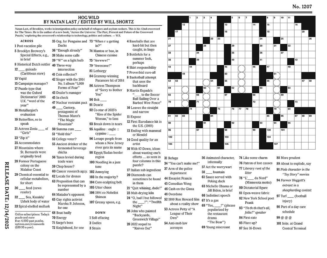 Usa Today Printable Crossword Puzzles Archive
