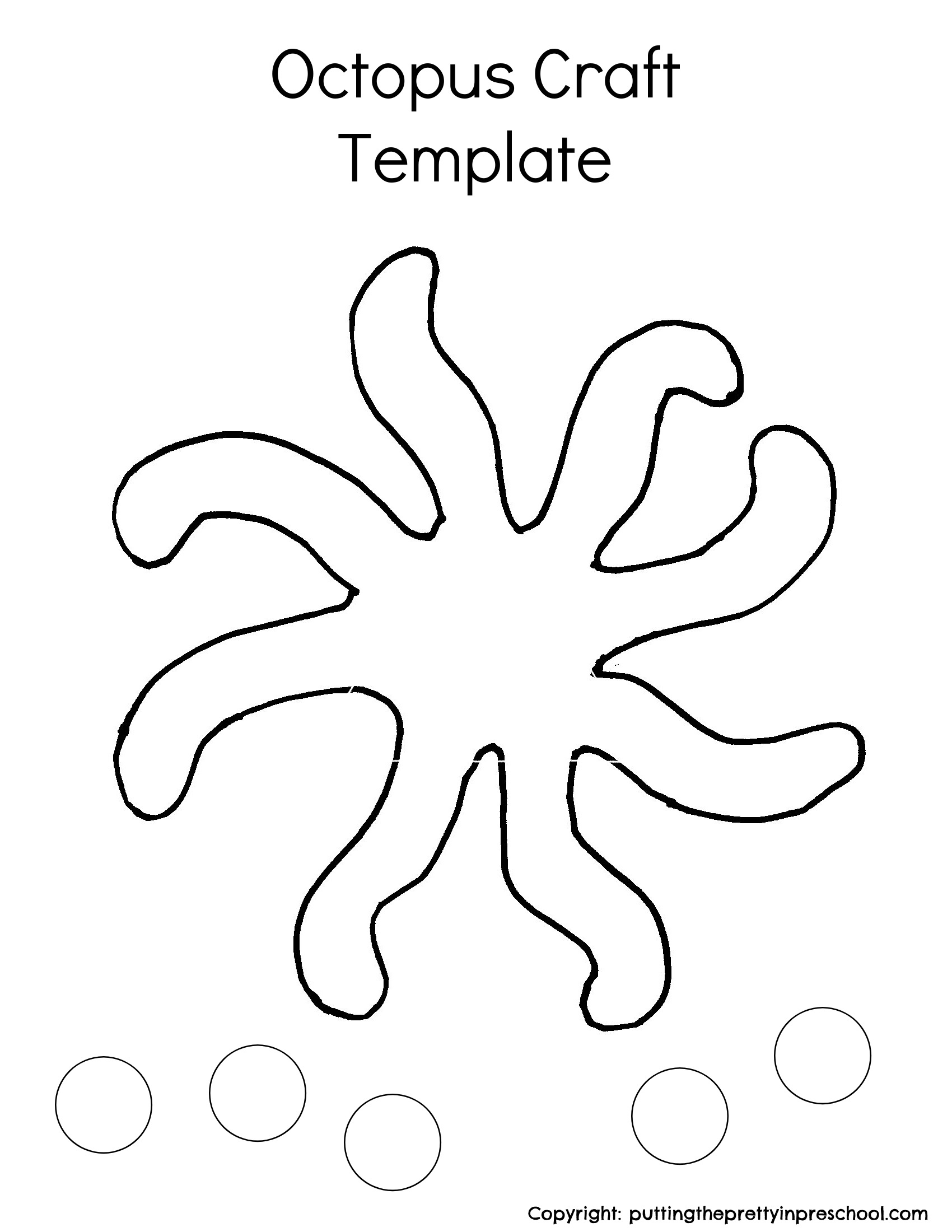 Octopus Christmas Craft