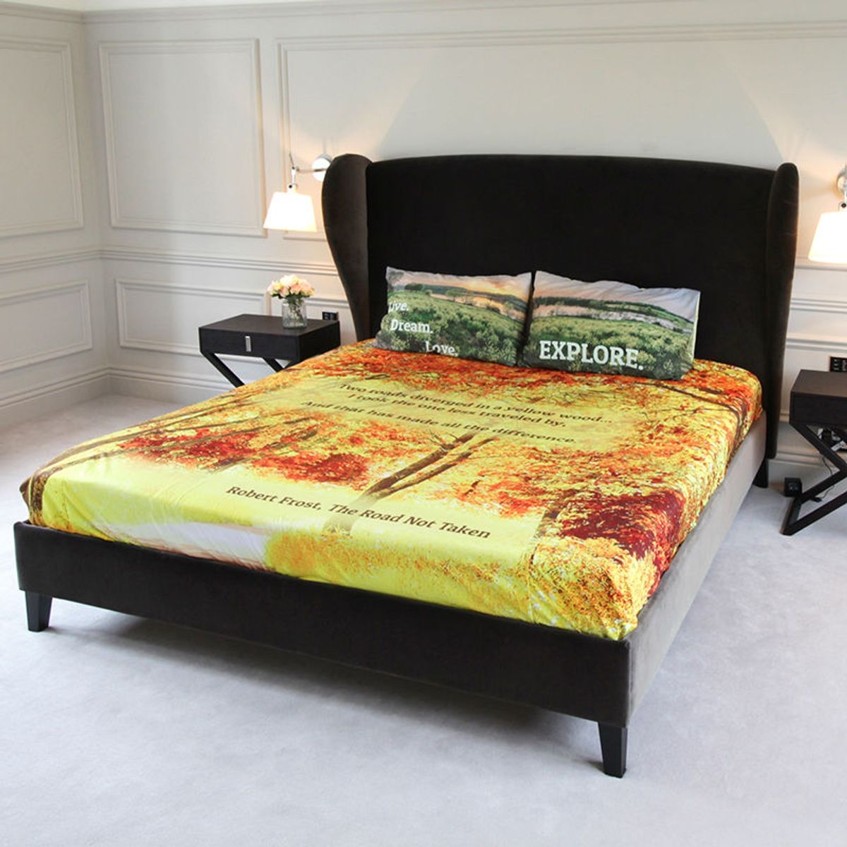 Personalised Bed Sheets Design Your Own Printed Bed Sheets 