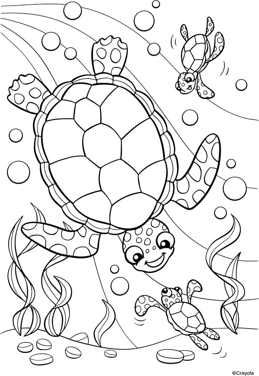 Printable Coloring Worksheets For Toddlers