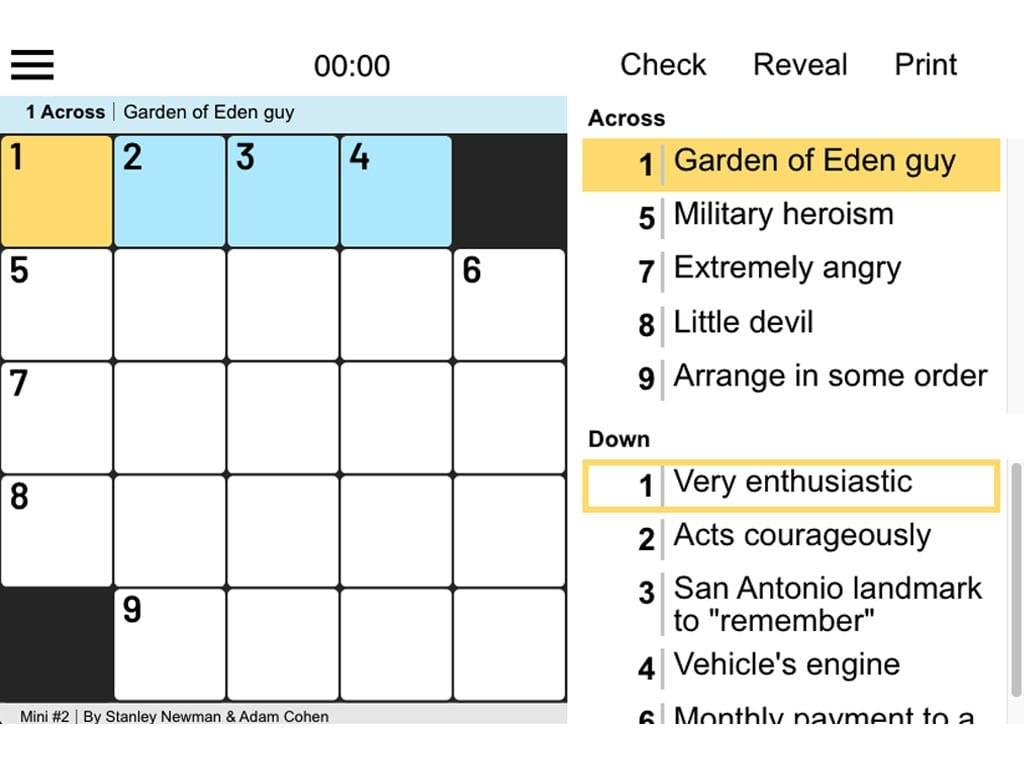Free Printable Crossword Puzzles Arkadium