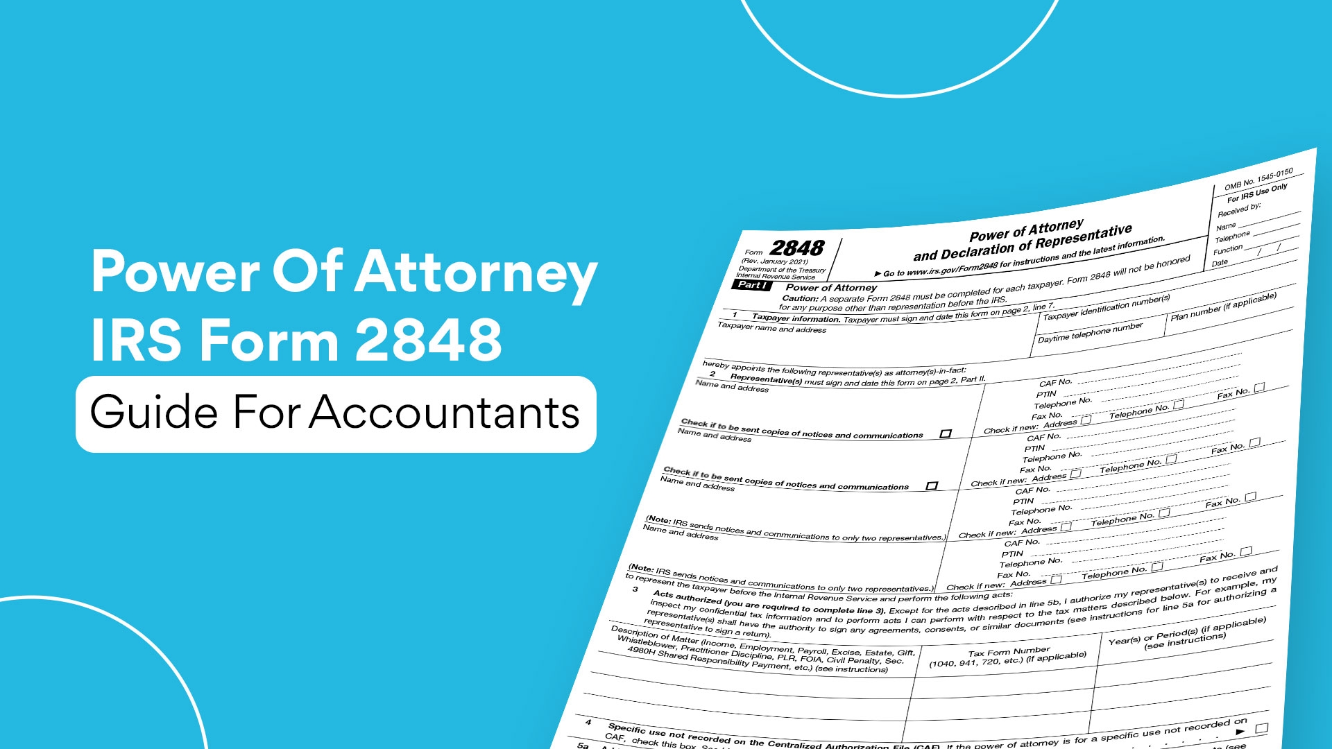 Irs Form Power Of Attorney