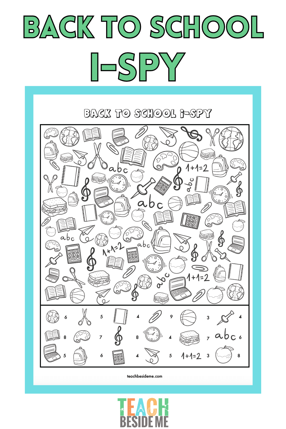 Eye Spy Printable Worksheets