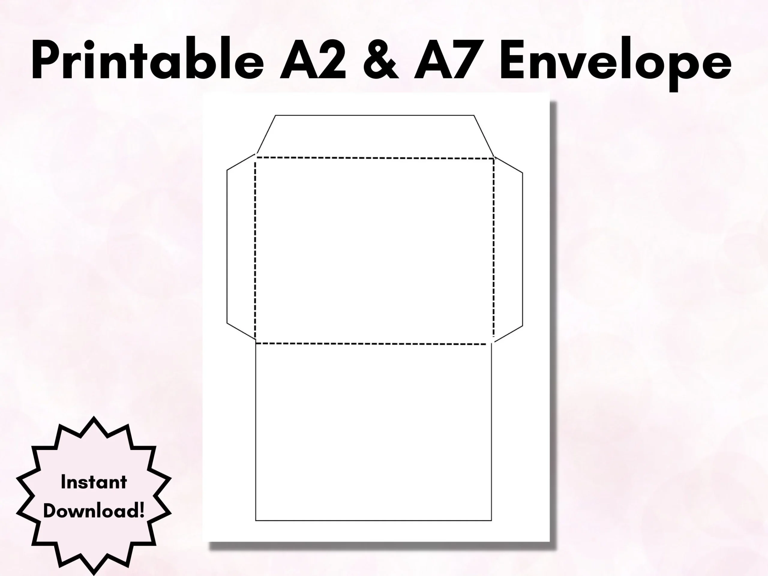 Pattern For An Envelope