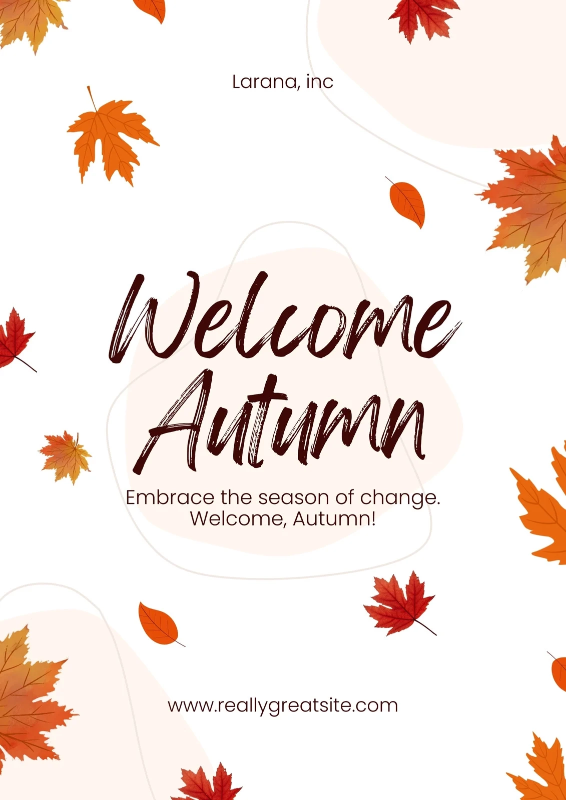 Printable Free To Edit Fall Flyer Templates Canva