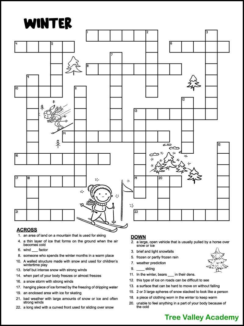 Hard Crossword Puzzles Printable