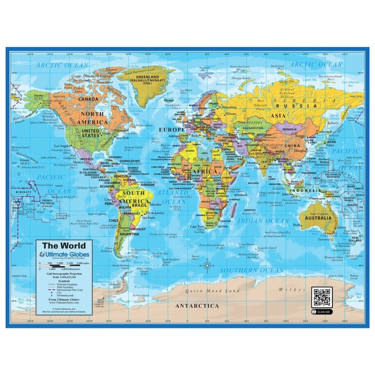 Printable World Map Education amp Reference Ultimate Globes