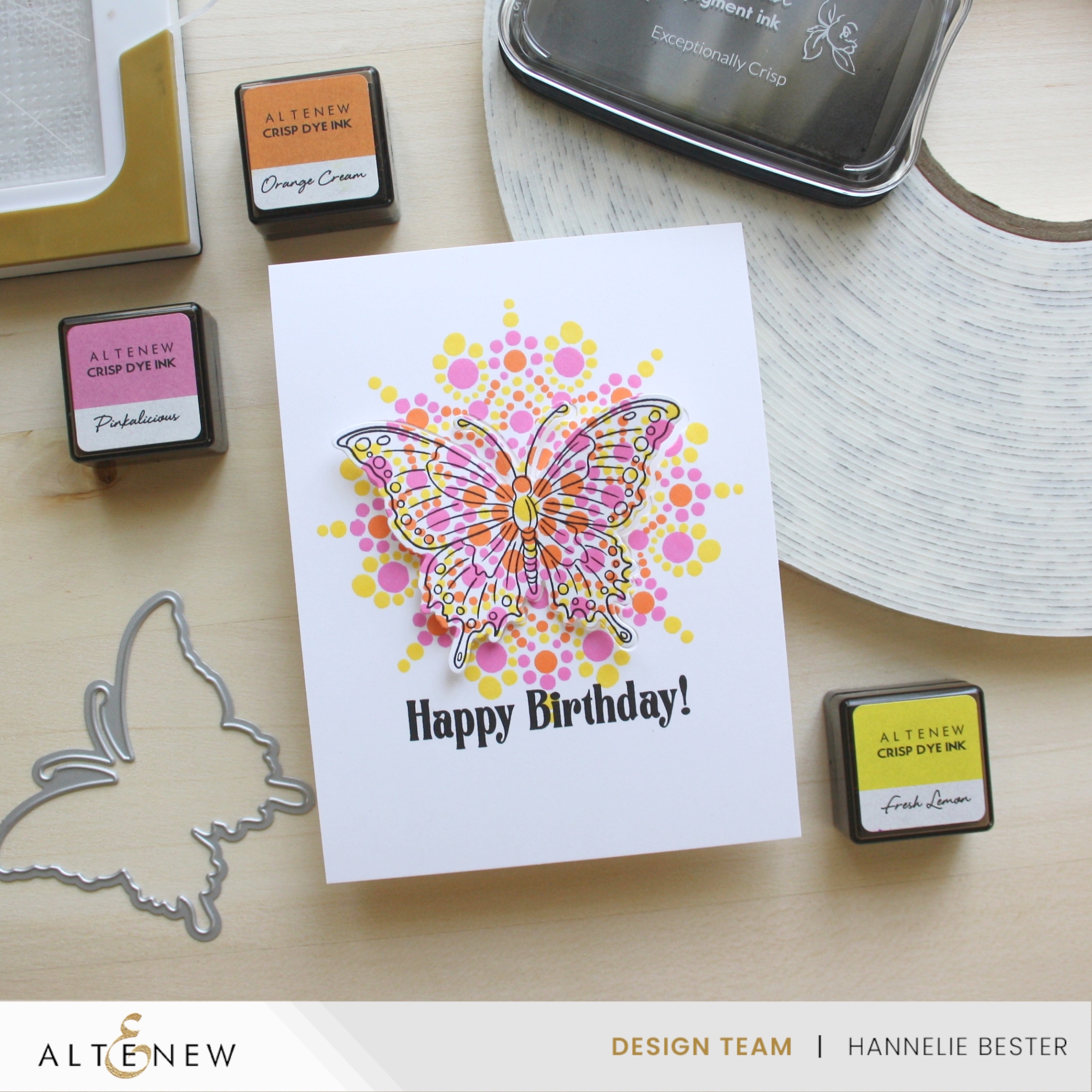 Quick And Easy Birthday Card Tutorial