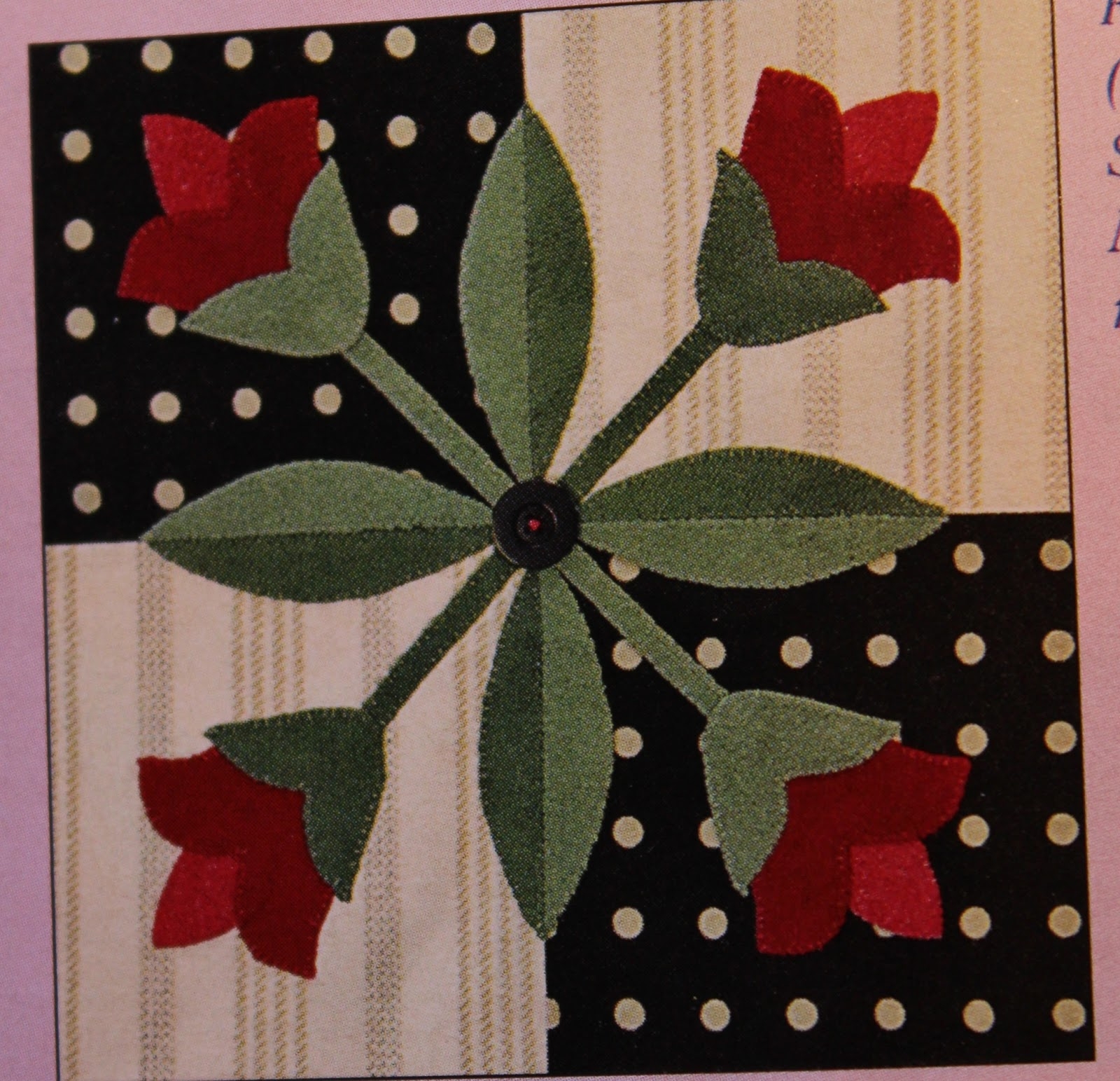 QuiltFabrication Patterns And Tutorials Chain Hand Applique 