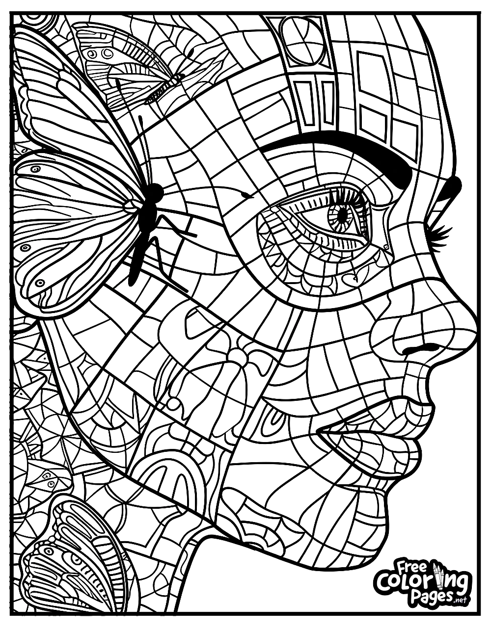 Geometric Coloring Sheets Free