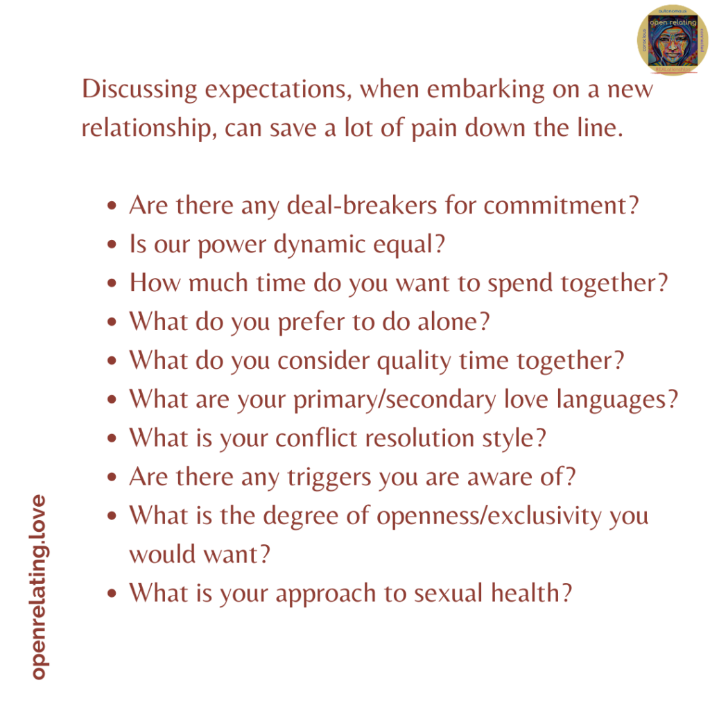 Relationship Expectation Setting part 2 2 Open Relating