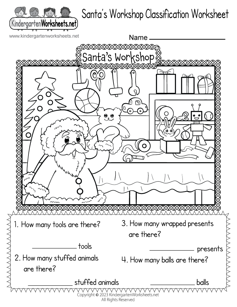 Christmas Activity Worksheets Printable Free