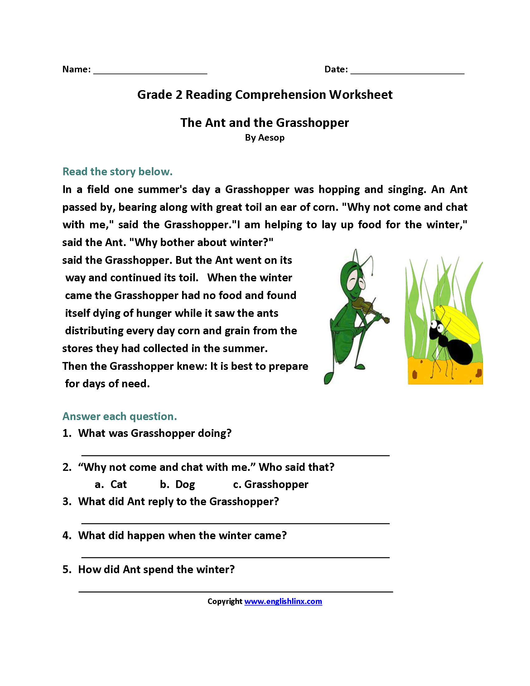 Second Grade Reading Worksheets Improve Fluency And Vocabulary Second Grade Reading Worksheets Improve Fluency And Vocabulary