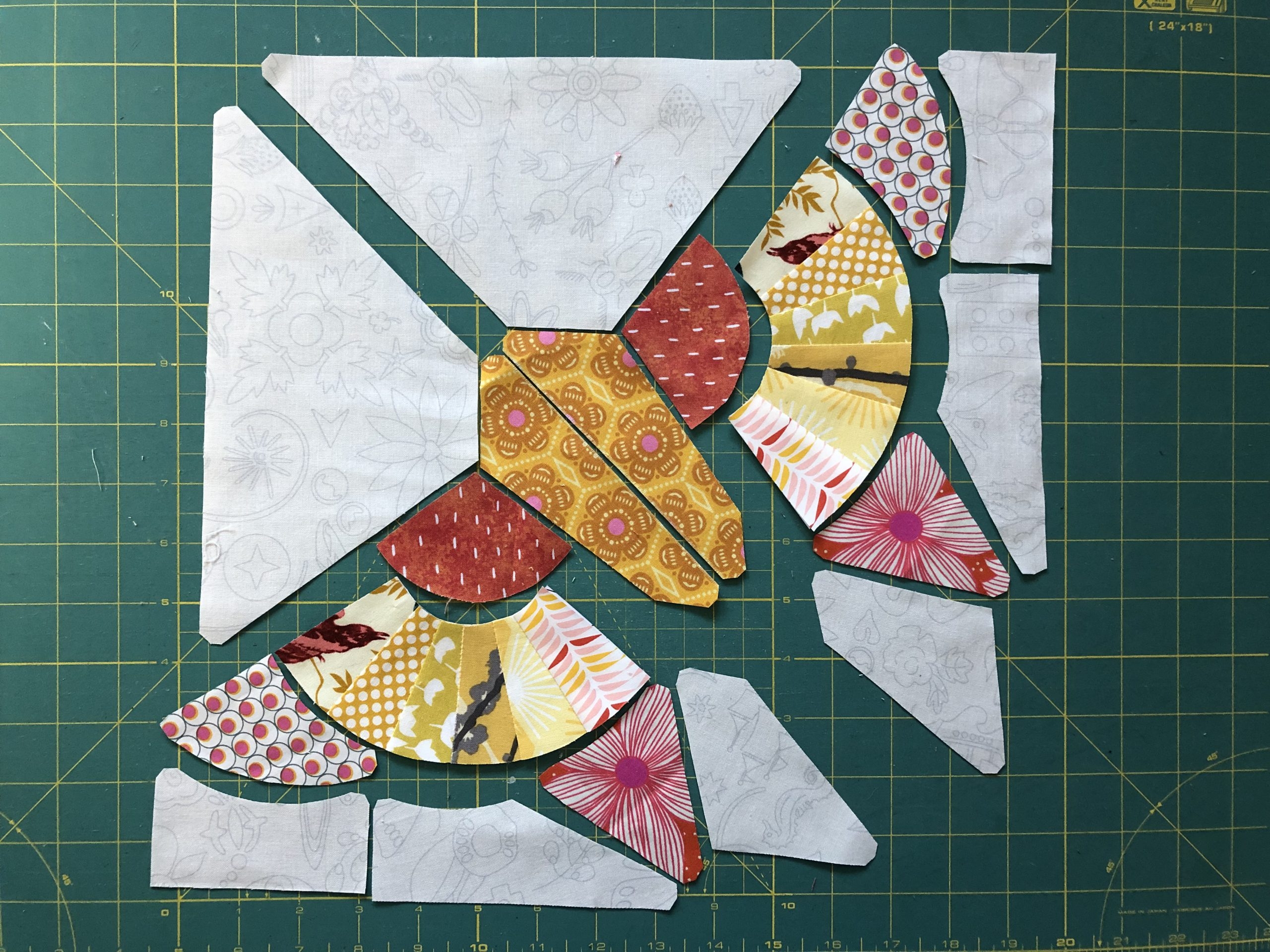 Sewing Patchwork Block Butterfly Old Block Quilt Along Part 31
