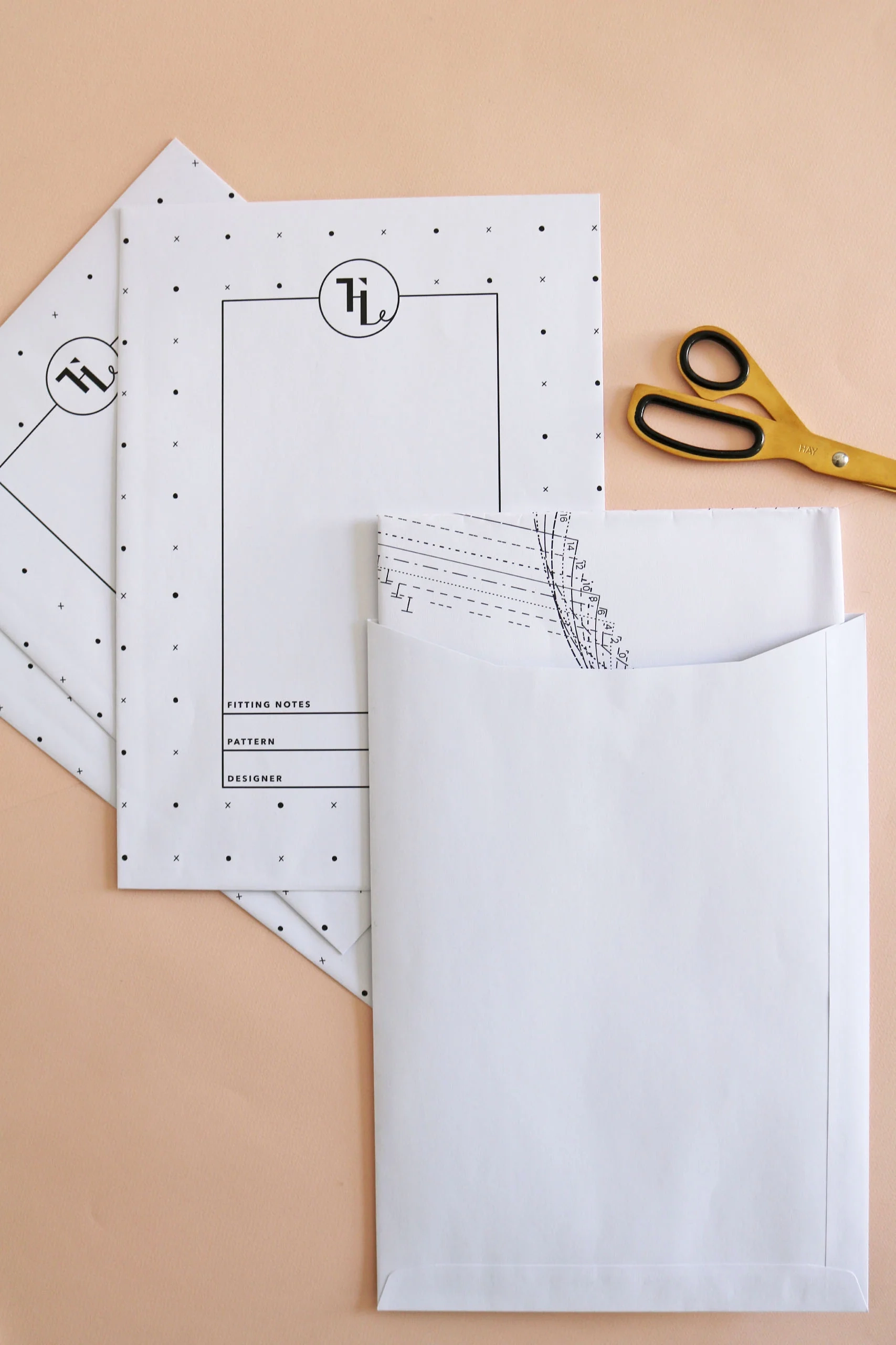 Sewing Pattern Storage Envelopes The Fold Line