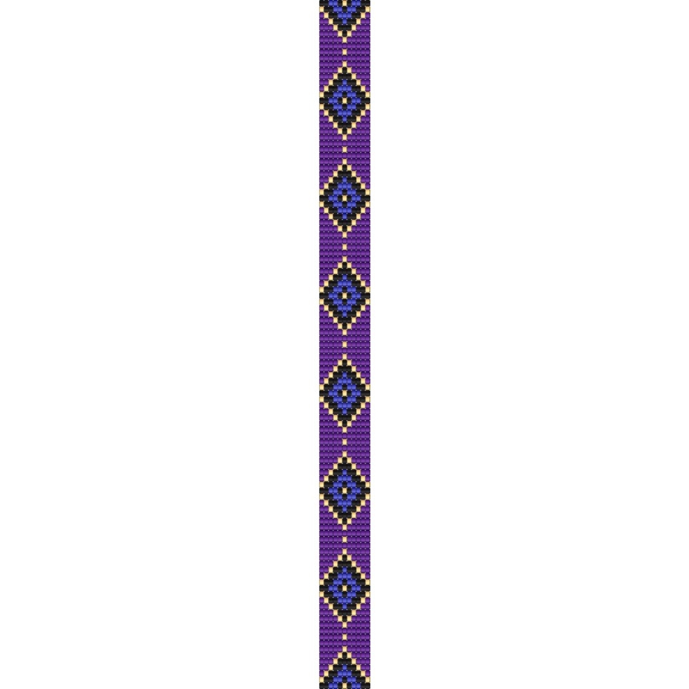 simple loom seed bead patterns loomerly