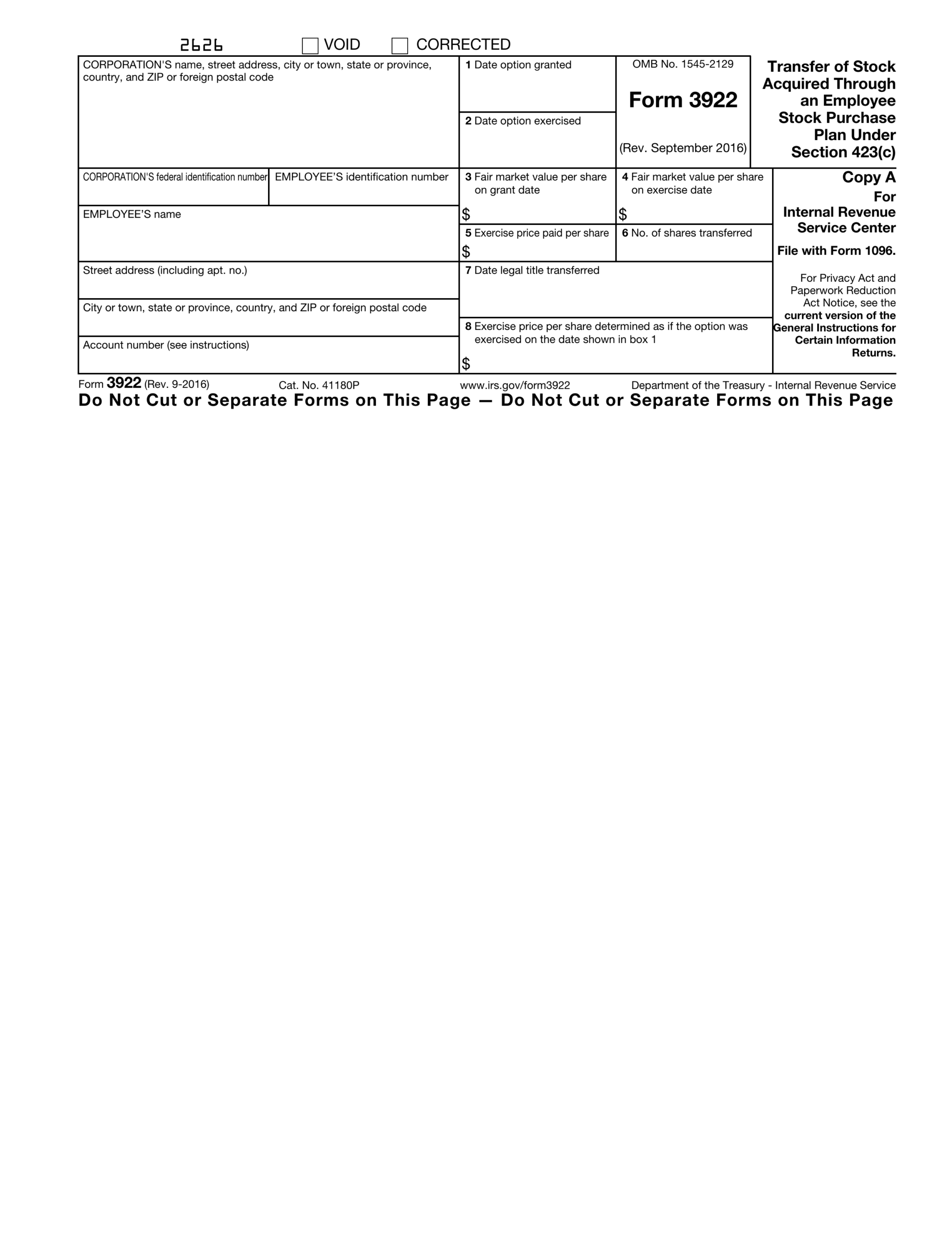 Printable Form Ss-4