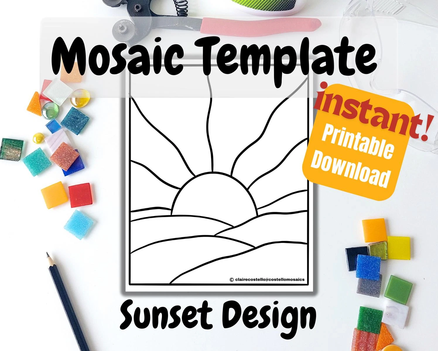 Printable Mosaic Templates