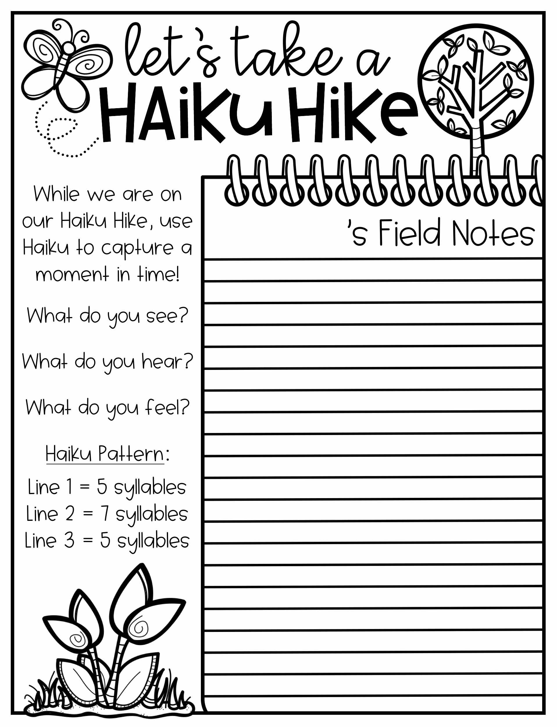 Take Your Students On A Haiku Hike Upper Elementary Snapshots 