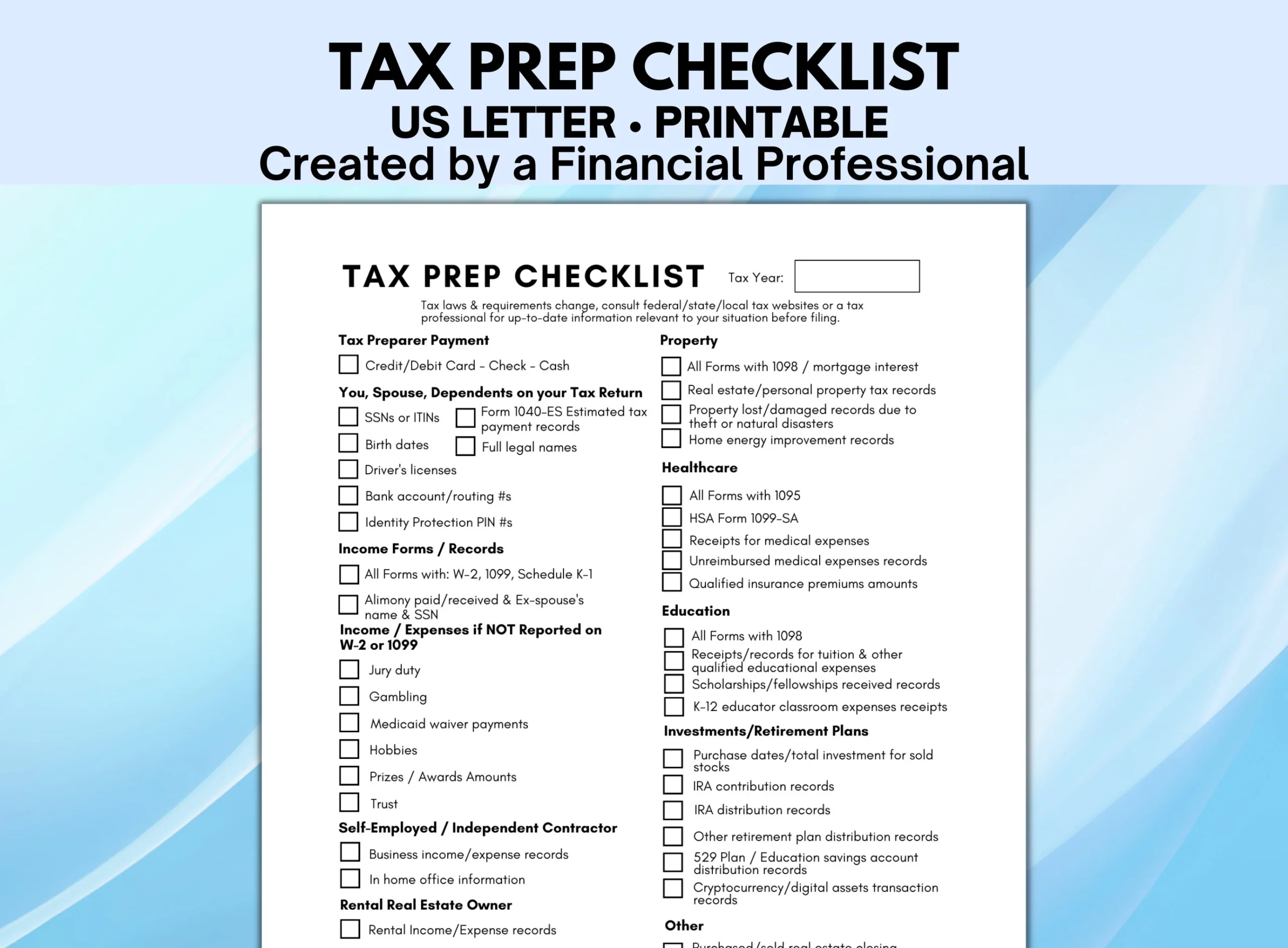 W9 Tax Form For A Gardening Company