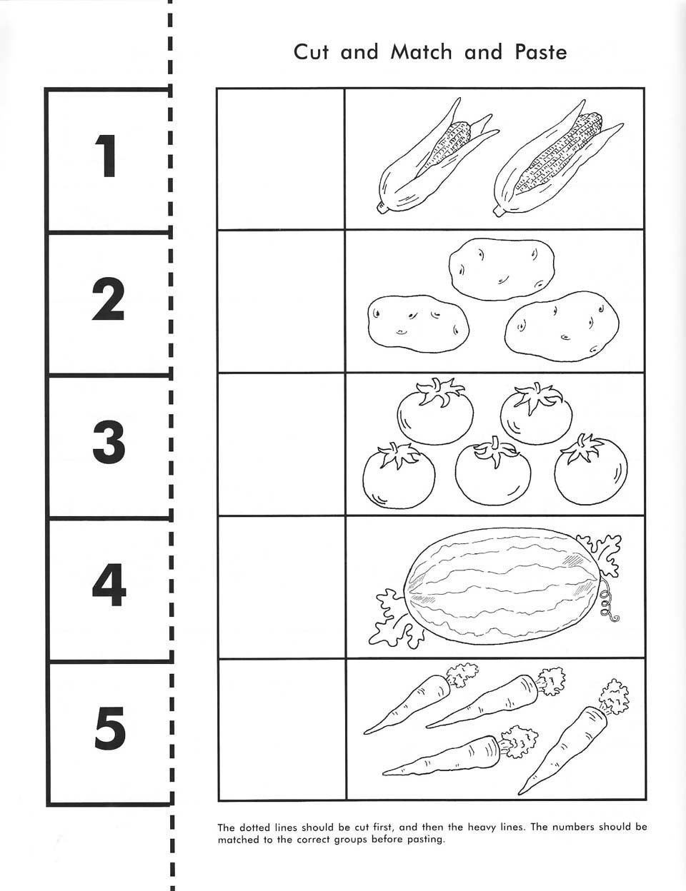Thanksgiving Cut And Paste Activities Printable Cut And Paste 