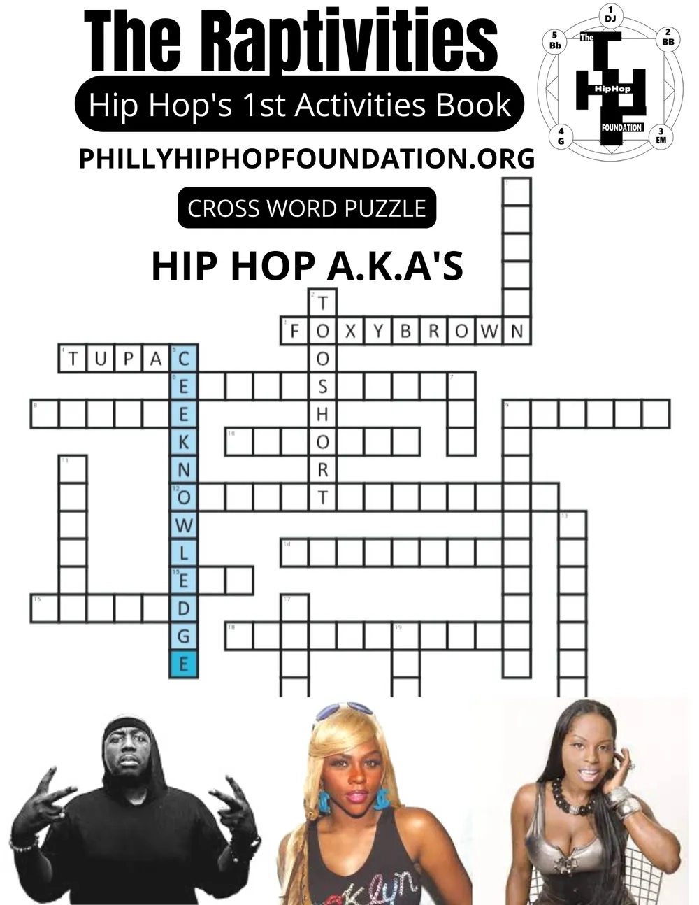The Hip Hop Foundation Cross Word Raptivities