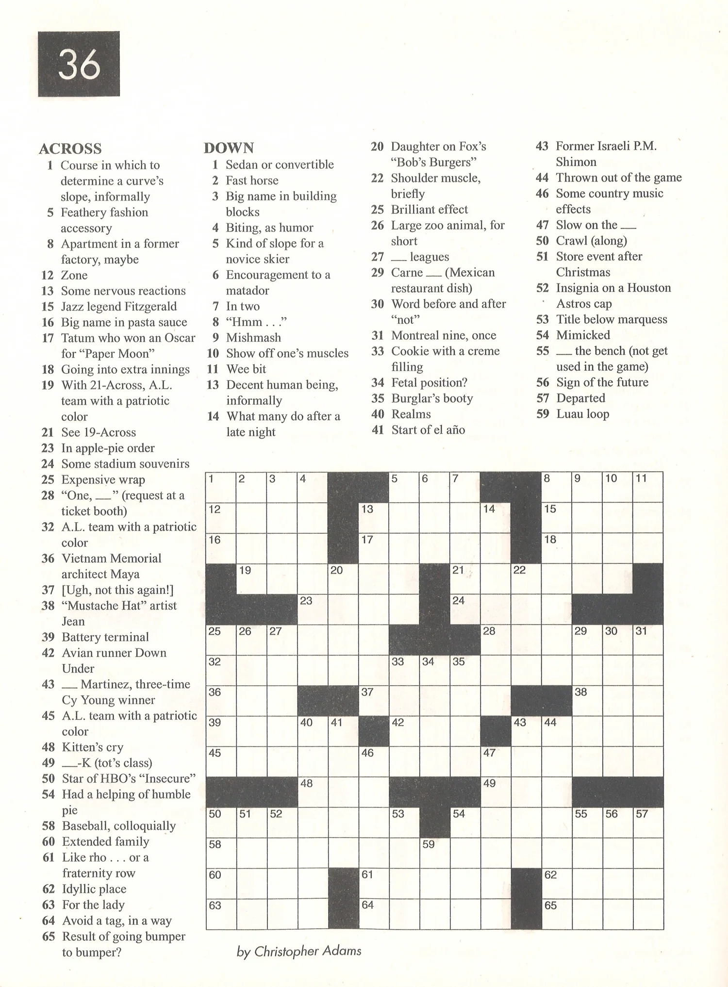 Easy Medium Crossword Puzzles Printable