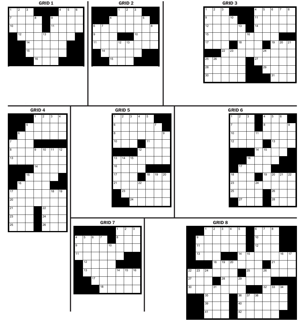 Washington Post Printable Crossword Puzzles