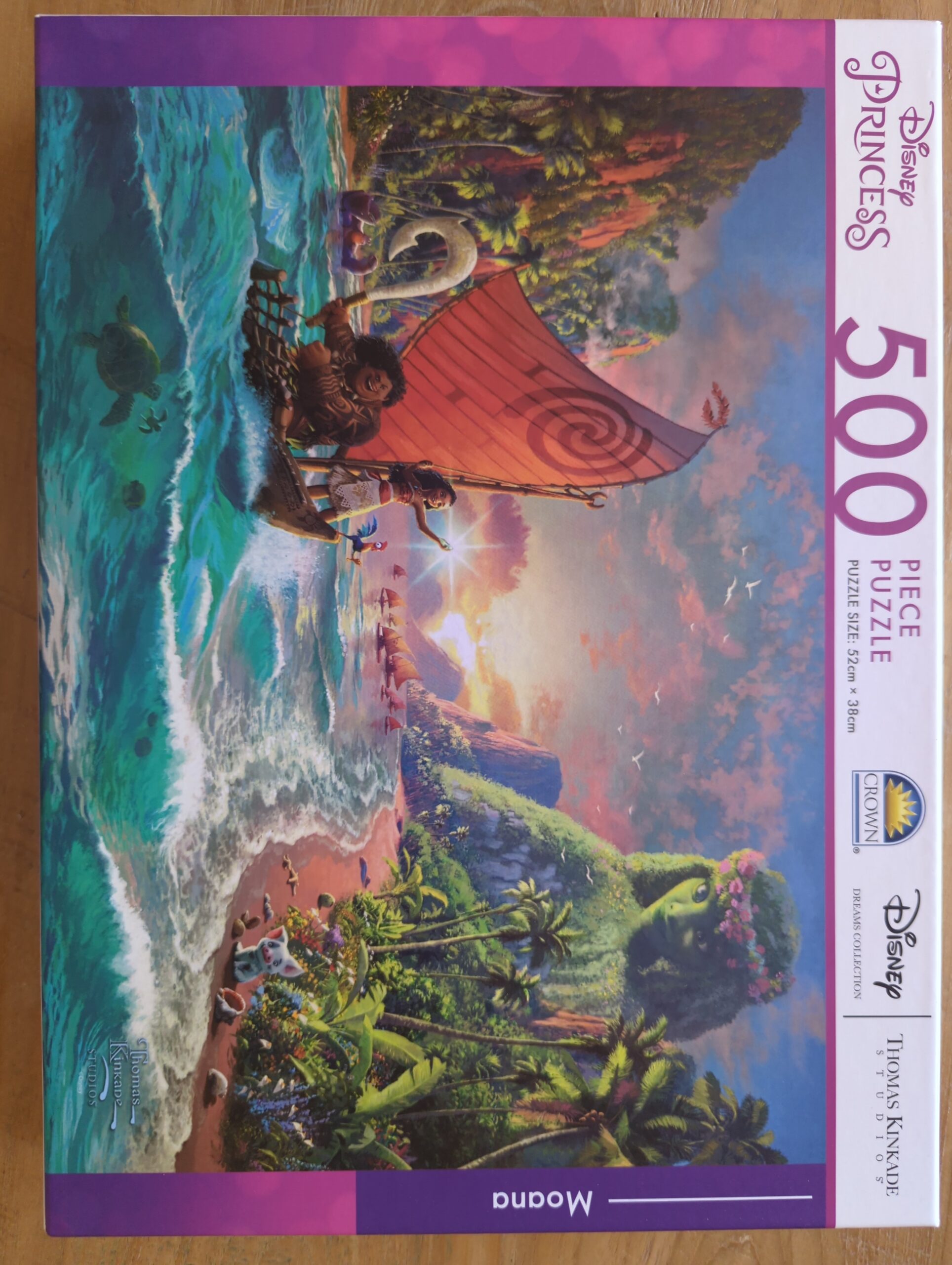 Thomas Kinkade Studios Moana 500 Pieces MySpeedPuzzling