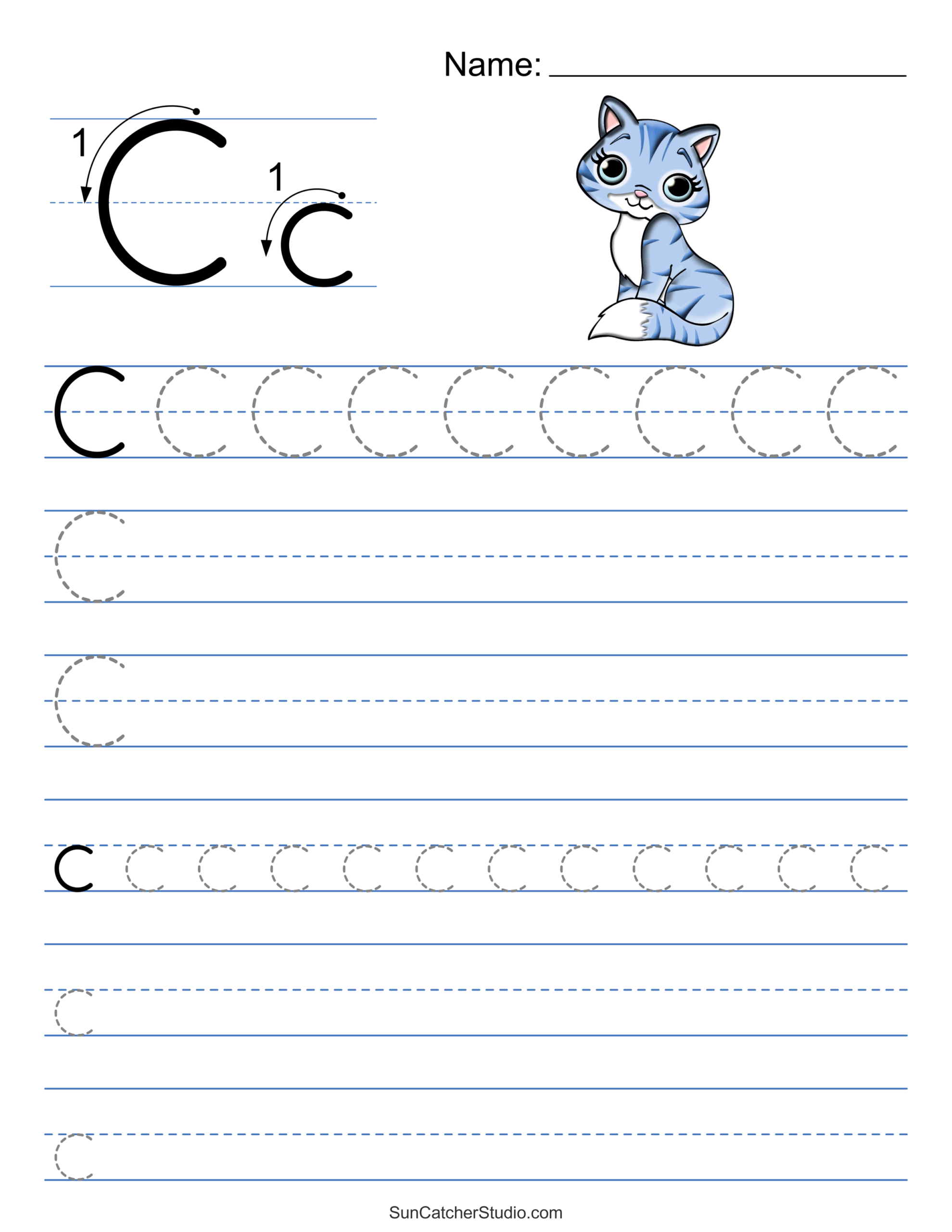 Free Printable Letters Of The Alphabet Worksheets