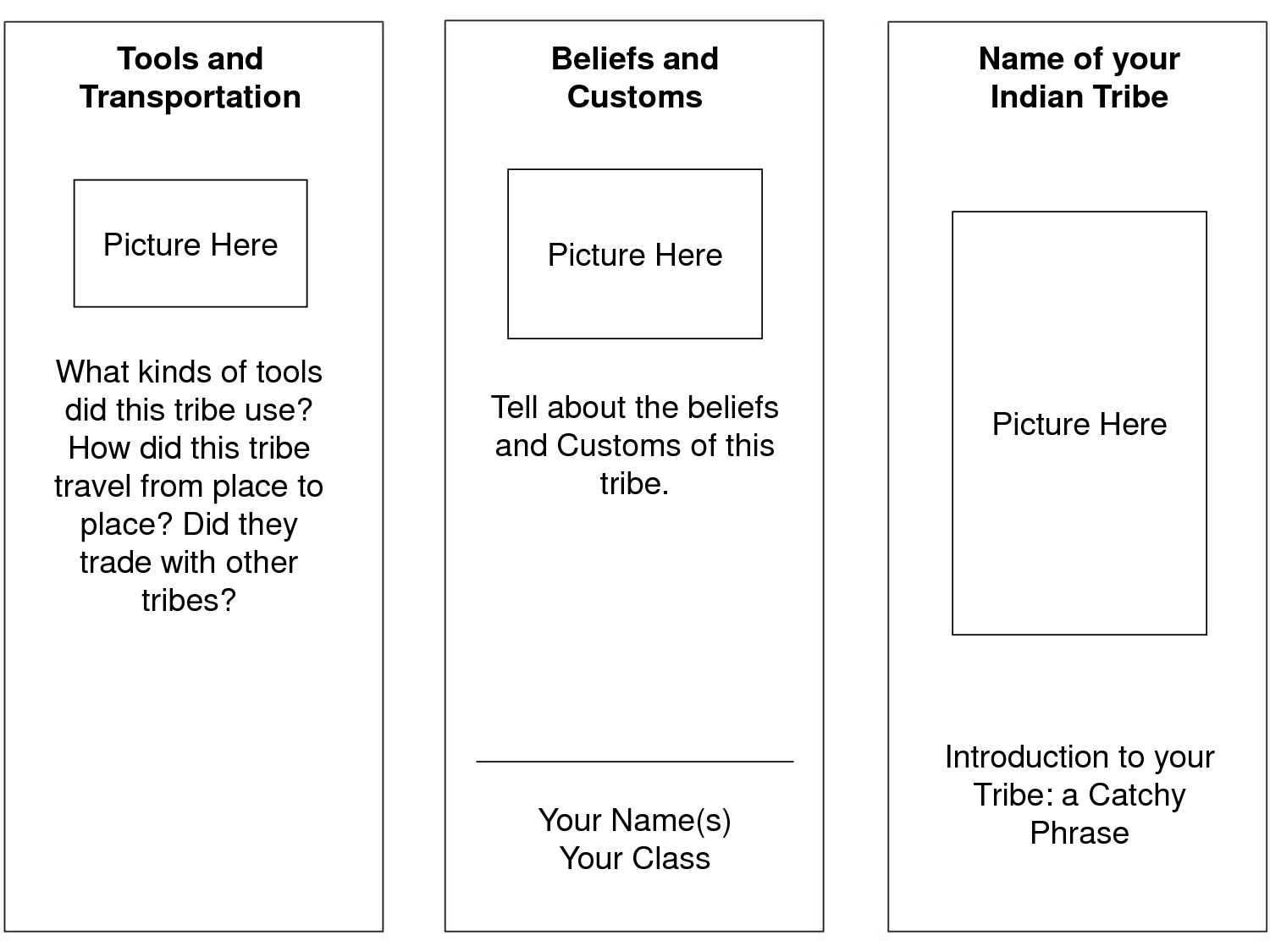 Brochure Template Printable