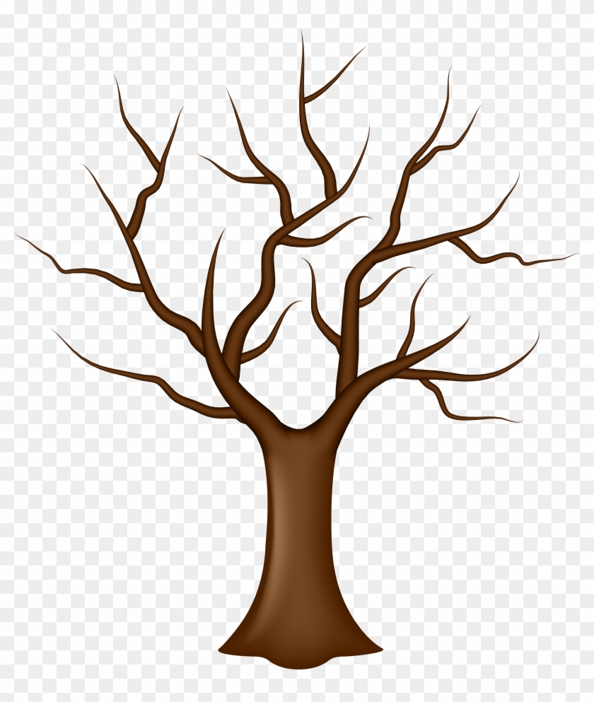 Printable Brown Tree Template