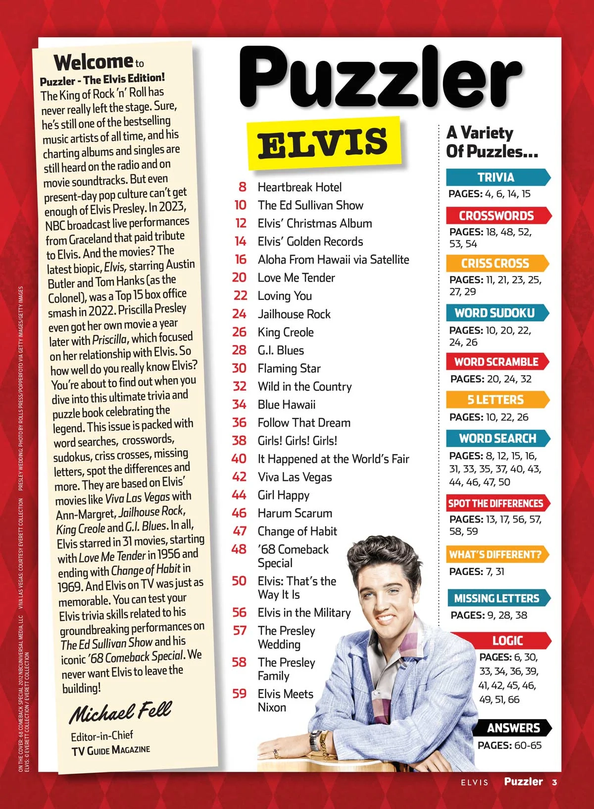 Tv Guide Crossword Puzzles Free Printable