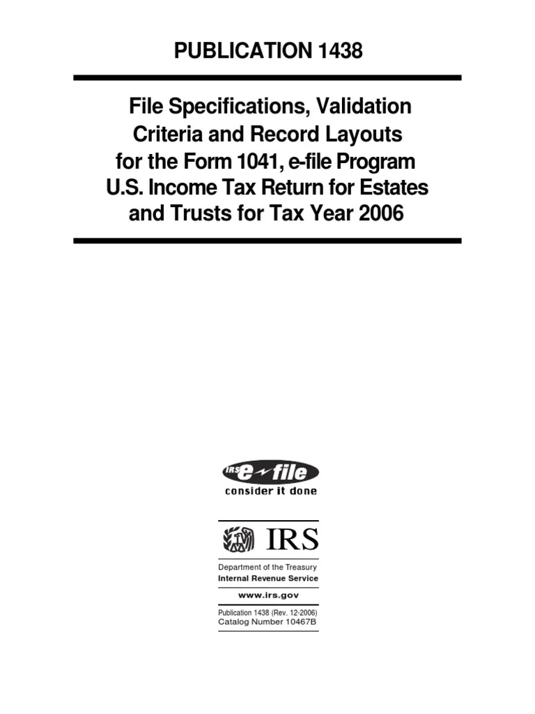 Irs Form 1310 Mef