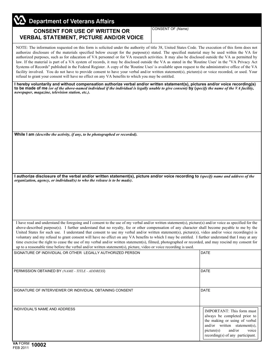 Va Form 21p 4703