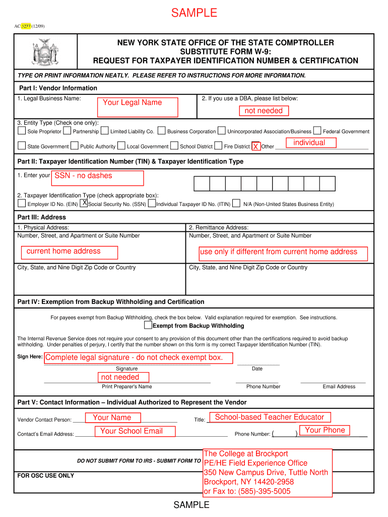 Filling W9 Form For Llc