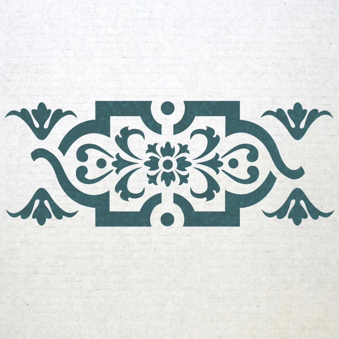 Wall Border Stencils Pattern 013 Reusable Template For DIY Wall 